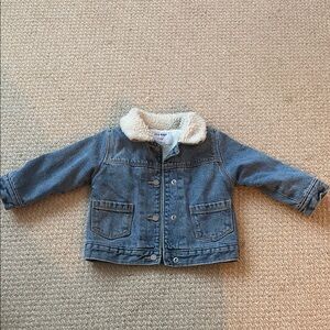 GAP Kids Denim Jacket with Cream Collar